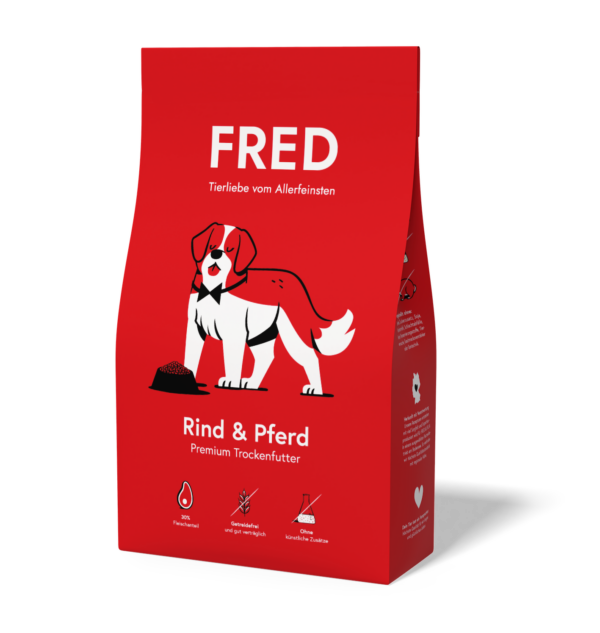 Premium Trockenfutter - Rind und Pferd
