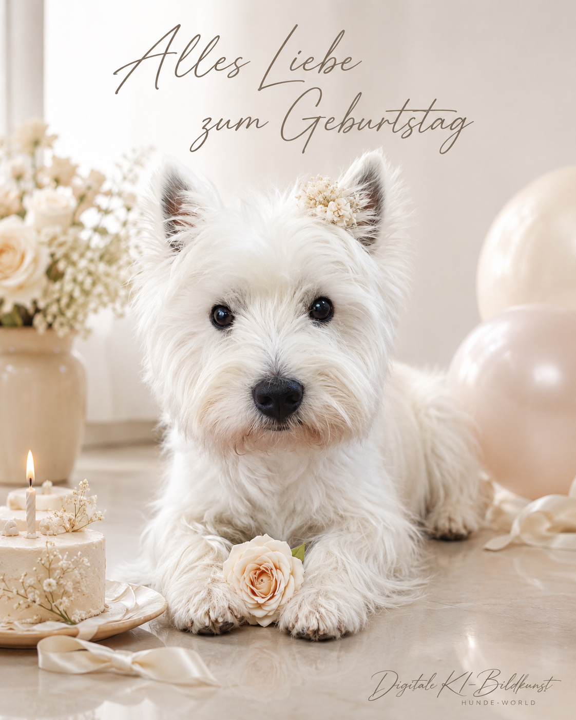 Saisonbild im HUNDE-WORLD Stil – Bild 3