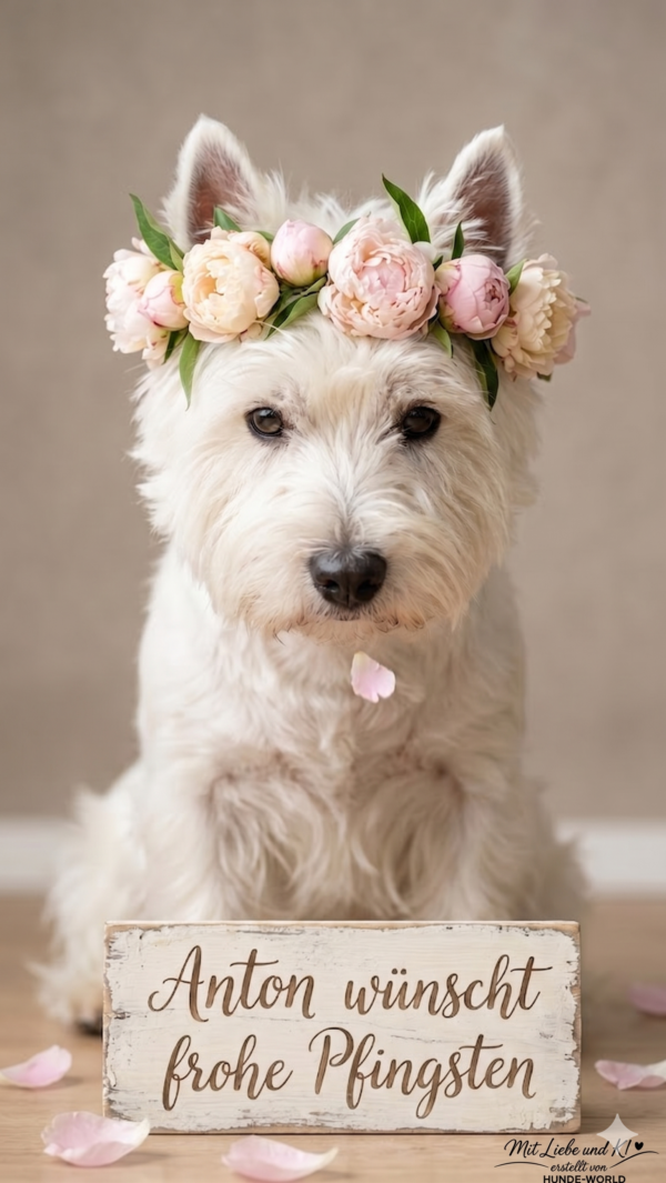 Saisonbild im HUNDE-WORLD Stil