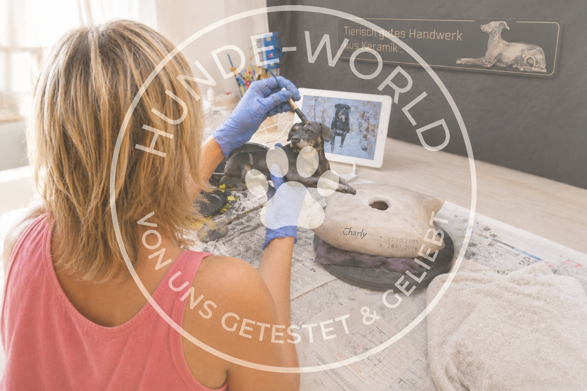 Lebensechte Keramik Erinnerungen nach Bildvorlage