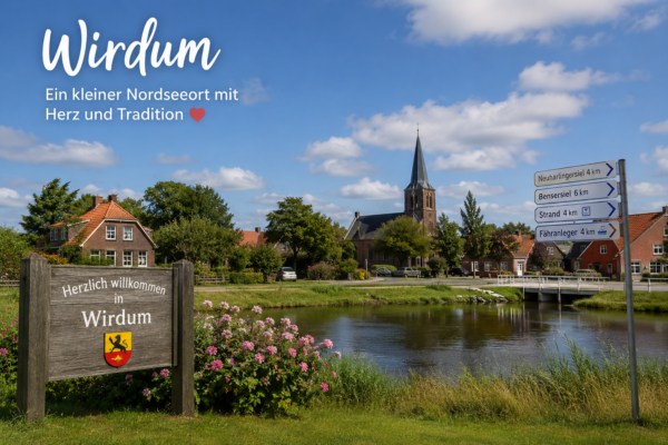 Nordsee Ferienhaus Wirdum in Ostfriesland