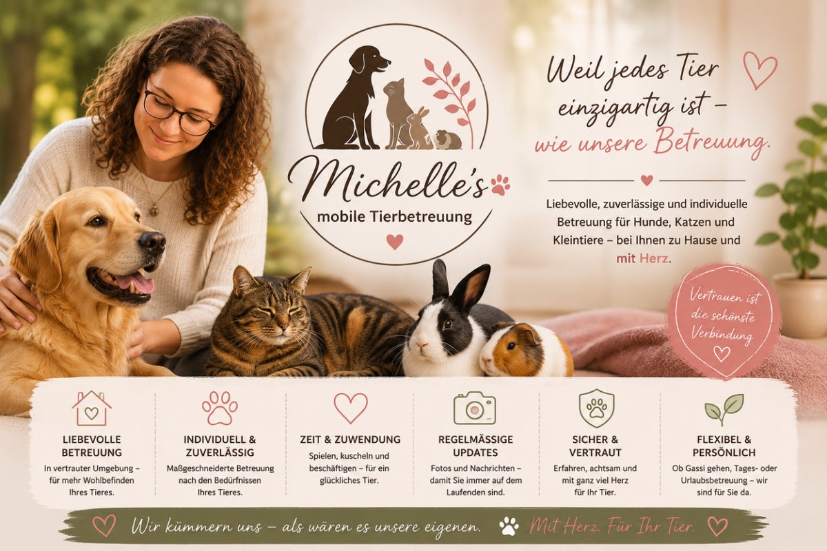 Michelle’s mobile Tierbetreuung