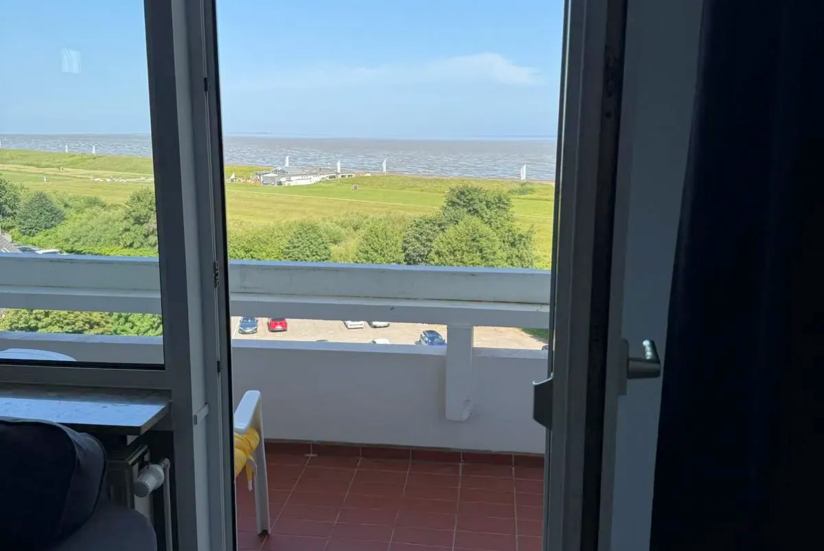 Hundefreundliche Ferienwohnungen in Cuxhaven - Atlantic 601 mit Meerblick