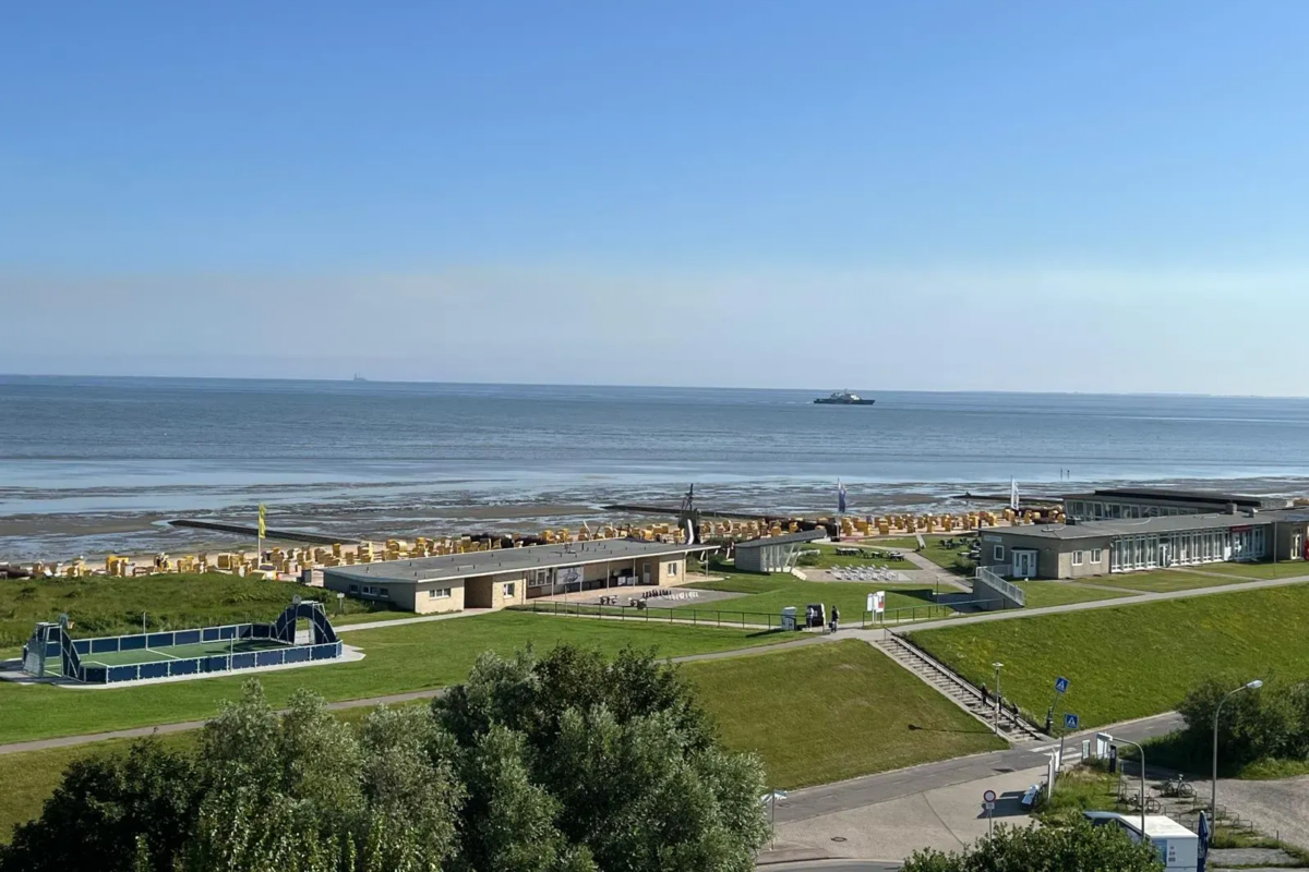 Hundefreundliche Ferienwohnungen in Cuxhaven - Atlantic 708 mit Meerblick