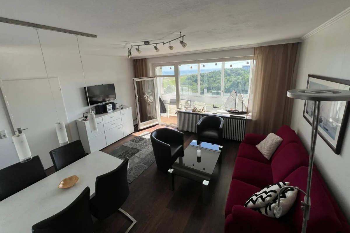 Hundefreundliche Ferienwohnungen in Cuxhaven - Atlantic 708 mit Meerblick