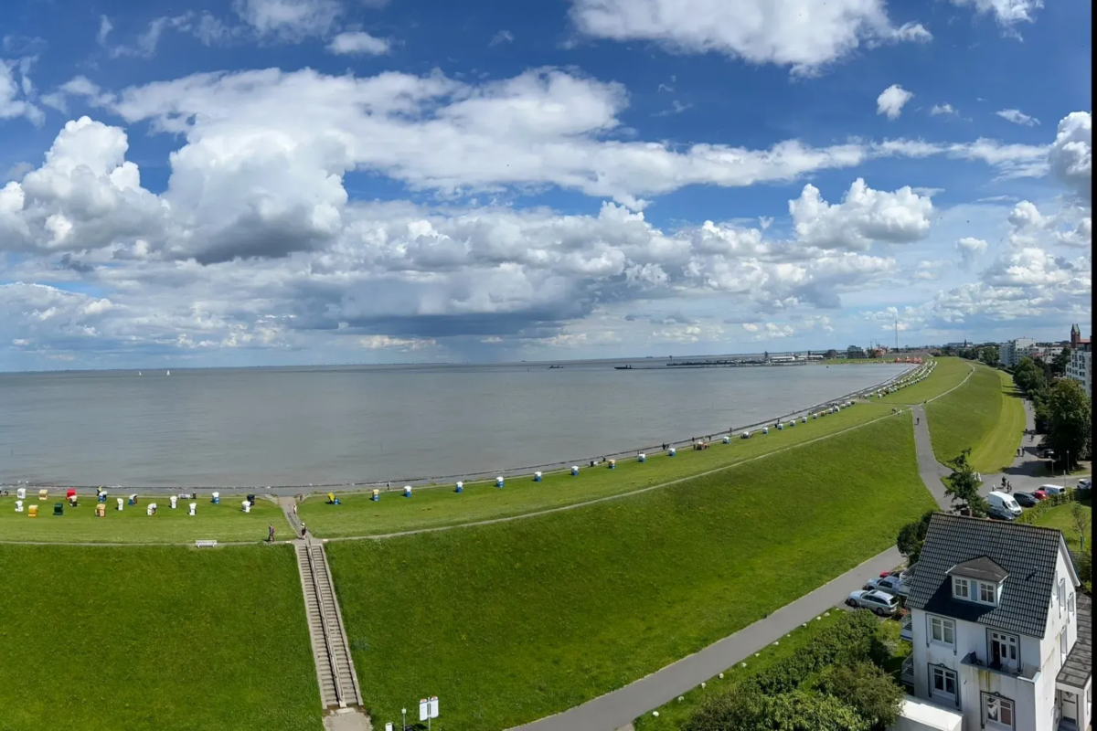 Hundefreundliche Ferienwohnungen in Cuxhaven - Nautic 810 mit Meerblick