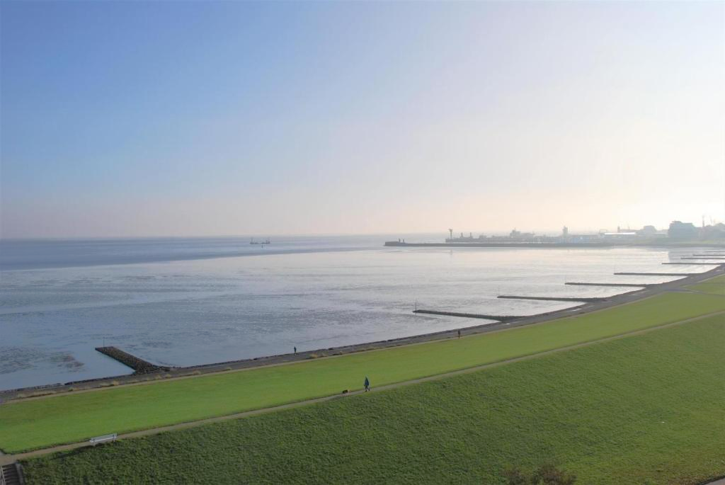 Hundefreundliche Ferienwohnungen in Cuxhaven - Nautic 810 mit Meerblick