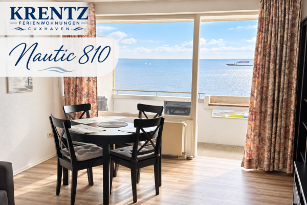 Hundefreundliche Ferienwohnungen in Cuxhaven - Nautic 810 mit Meerblick