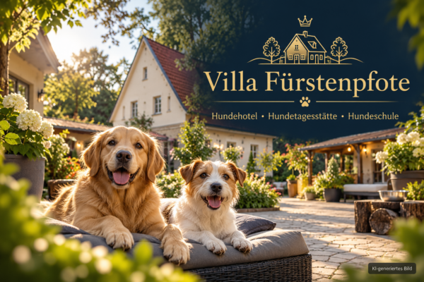 Luxusambiente für vier Pfoten - Villa Fürstenpfote
