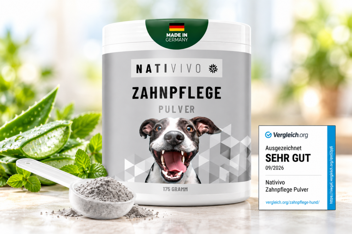 NATIVIVO – Natürliche Nahrungsergänzung für Hunde und Katzen